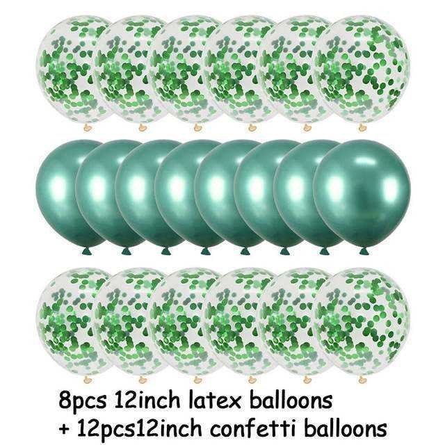 Amazon Rose Gold Confetti Balloons 20 Pack