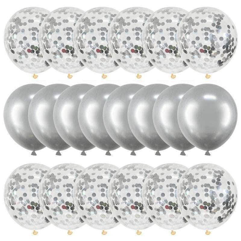 Amazon Rose Gold Confetti Balloons 20 Pack