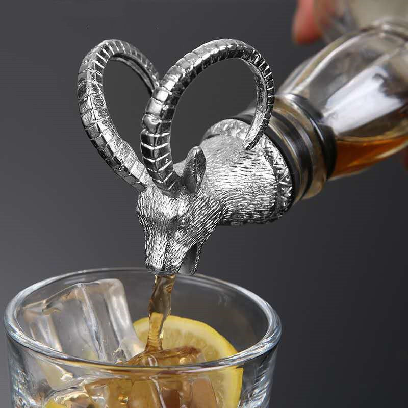 Creative Sheep's Head Wine Pourer