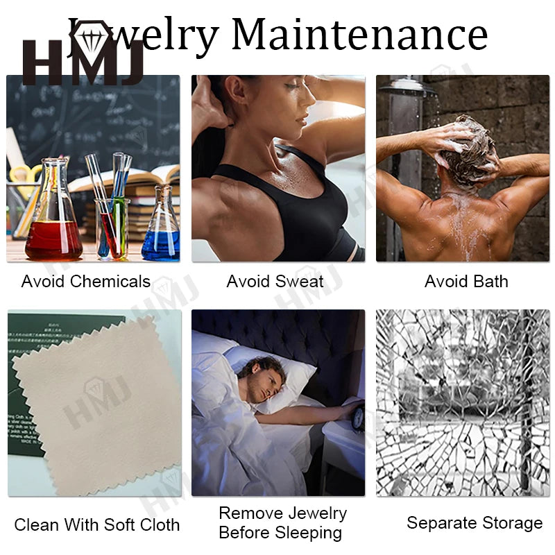 Silver Pendant Necklace for Women 1CT 2CT D Color Moissanite with GRA Certificate 925 Sterling Silver Wedding Necklace Gift